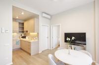 Asian Magnolia Boutique Apartmentsにあるキッチンまたは簡易キッチン