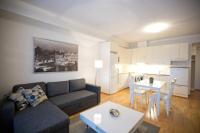 Kuchyň nebo kuchyňský kout v ubytování Majesteetti Apartments