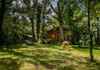 Zahrada ubytování Cabañas de Madera Sanabria