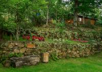 Zahrada ubytování Cabañas de Madera Sanabria