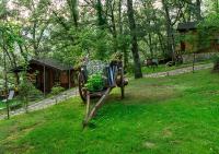 Zahrada ubytování Cabañas de Madera Sanabria