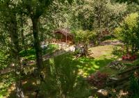 Zahrada ubytování Cabañas de Madera Sanabria