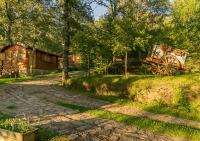 Zahrada ubytování Cabañas de Madera Sanabria