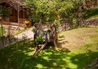 Zahrada ubytování Cabañas de Madera Sanabria