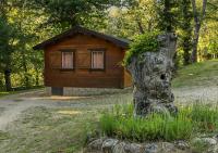 Zahrada ubytování Cabañas de Madera Sanabria