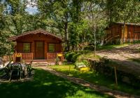 Zahrada ubytování Cabañas de Madera Sanabria