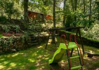 Zahrada ubytování Cabañas de Madera Sanabria