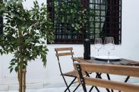 A patio or other outdoor area at New Amor de Dios
