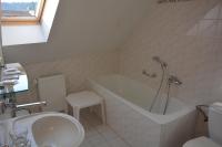 Koupelna v ubytování Hotel Růže