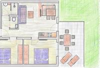 Plán poschodí v ubytovaní Appartements Klotz