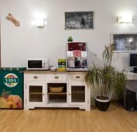 Kuchyň nebo kuchyňský kout v ubytování Hostal La Numantina