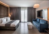 Ein Bett oder Betten in einem Zimmer der Unterkunft Hotel Astral Nirvana Club- Half Board