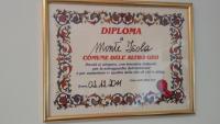Certifikát, ocenenie alebo iný dokument vystavený v ubytovaní La Perla