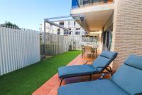 A balcony or terrace at DIFFERENTFLATS Paradise Village Families