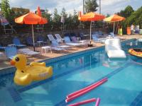 The swimming pool at or close to Villa Voirani