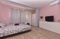 Televízia a/alebo spoločenská miestnosť v ubytovaní Studio Apartment Deluxe
