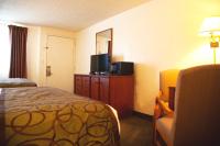 a hotel room with a bed and a television at Bryce View Lodge Part of the Ruby's Inn Resort in Bryce Canyon