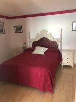Posteľ alebo postele v izbe v ubytovaní Apartamentos Mediterraneo