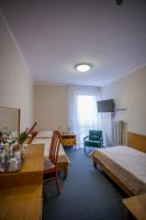 Posteľ alebo postele v izbe v ubytovaní Hotel Gromada Łomża