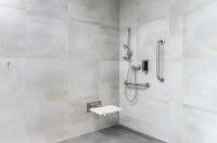 Koupelna v ubytování Hotel D1