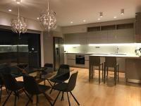 Kuchyň nebo kuchyňský kout v ubytování Luxury & Stylish Family Apartment