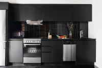 Maison Sainte-Thérèse By Maisons & coにあるキッチンまたは簡易キッチン