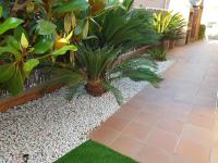 Zahrada ubytování Washingtonia Villa near Sitges