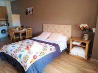 Posteľ alebo postele v izbe v ubytovaní Apartamento Domingo Lozano