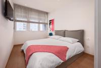 Postel nebo postele na pokoji v ubytování Jazz apartment Split