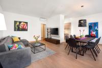 TV a/nebo společenská místnost v ubytování Jazz apartment Split