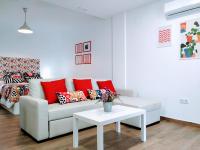 Posezení v ubytování Loft Azahar junto a Puente Romano