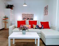Posezení v ubytování Loft Azahar junto a Puente Romano