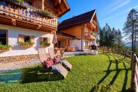 Vonkajšia záhrada v ubytovaní Chalets Almidylle