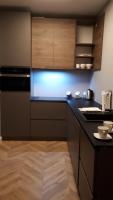 Kuchyňa alebo kuchynka v ubytovaní Apartament Stara Gazownia