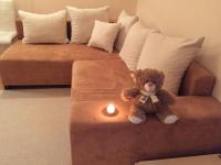 Posezení v ubytování Apartment DR. Becher LUX 60 M2