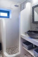 A bathroom at Authentic Cretan Stone Windmill