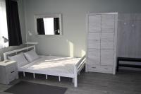 Łóżko lub łóżka w pokoju w obiekcie Motel Lunar