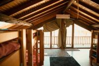 Plán poschodí v ubytovaní Albergue Bergando