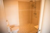 Kúpeľňa v ubytovaní Albergue Bergando