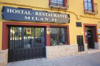 Půdorys ubytování HOSTAL RESTAURANTE MILAN II