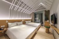 HOTEL PIN Jiaoxiにあるテレビまたはエンターテインメントセンター