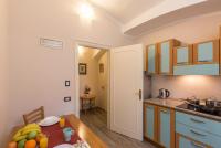 Kuchyň nebo kuchyňský kout v ubytování Duskova Apartments