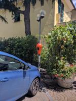 A garden outside Hotel La Vigna