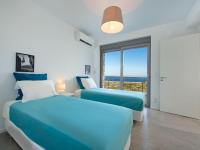 Postel nebo postele na pokoji v ubytování Villa in Kalythies with sea beach
