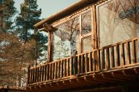 Balkón alebo terasa v ubytovaní Albergue Bergando