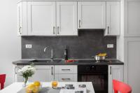 Kuchnia lub aneks kuchenny w obiekcie Nel Centro City Apartment