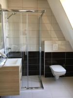 Kúpeľňa v ubytovaní Szilvia Gästehaus