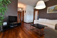 TV a/nebo společenská místnost v ubytování City penthouse Vita