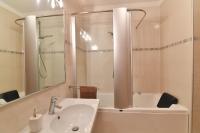 Koupelna v ubytování City penthouse Vita