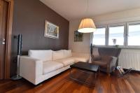 Posezení v ubytování City penthouse Vita